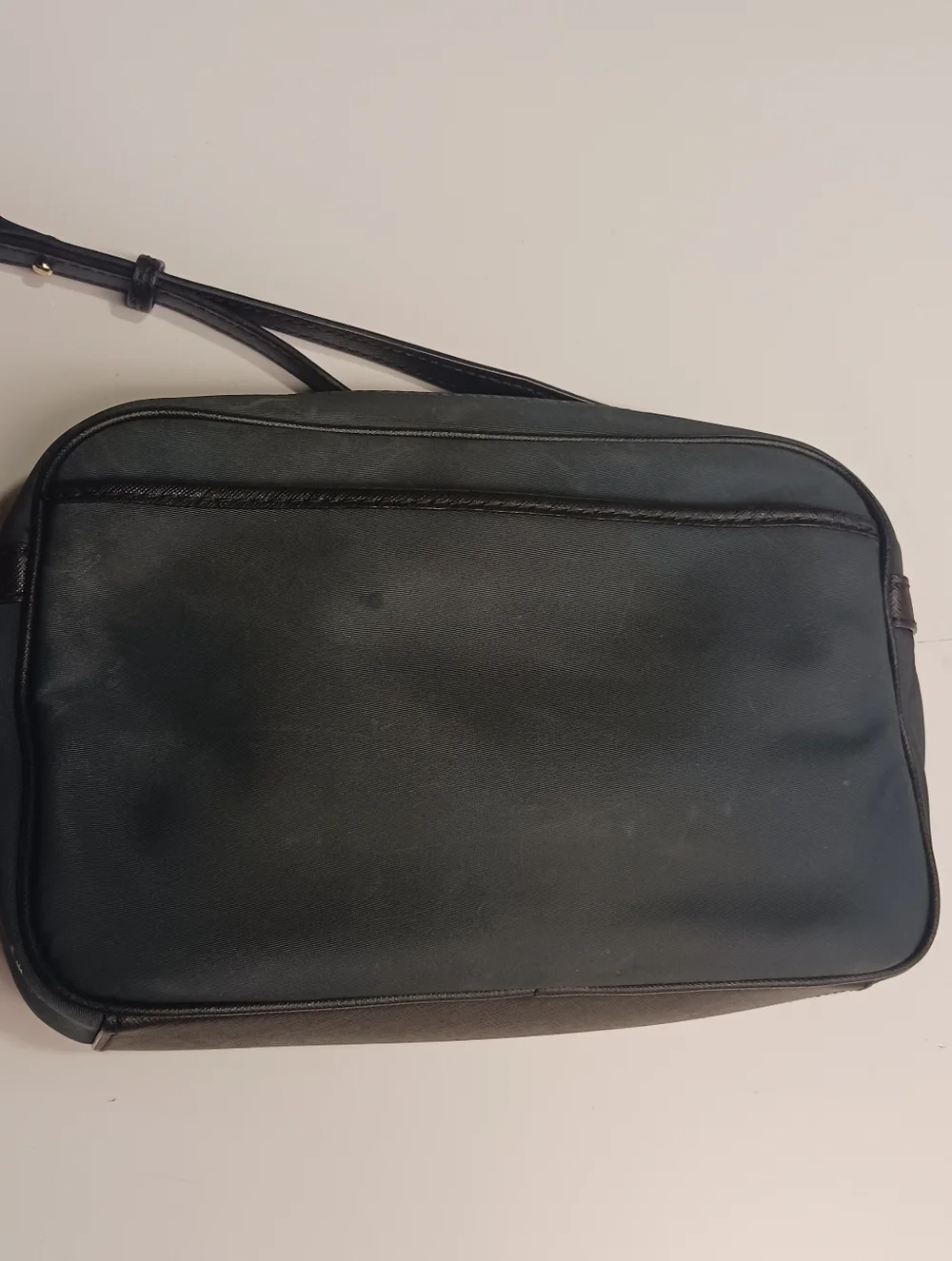Michael Kors Navy and Black Crossbody Camera Bag